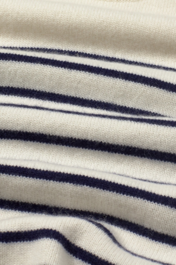 Jersey rayas crudo y navy
