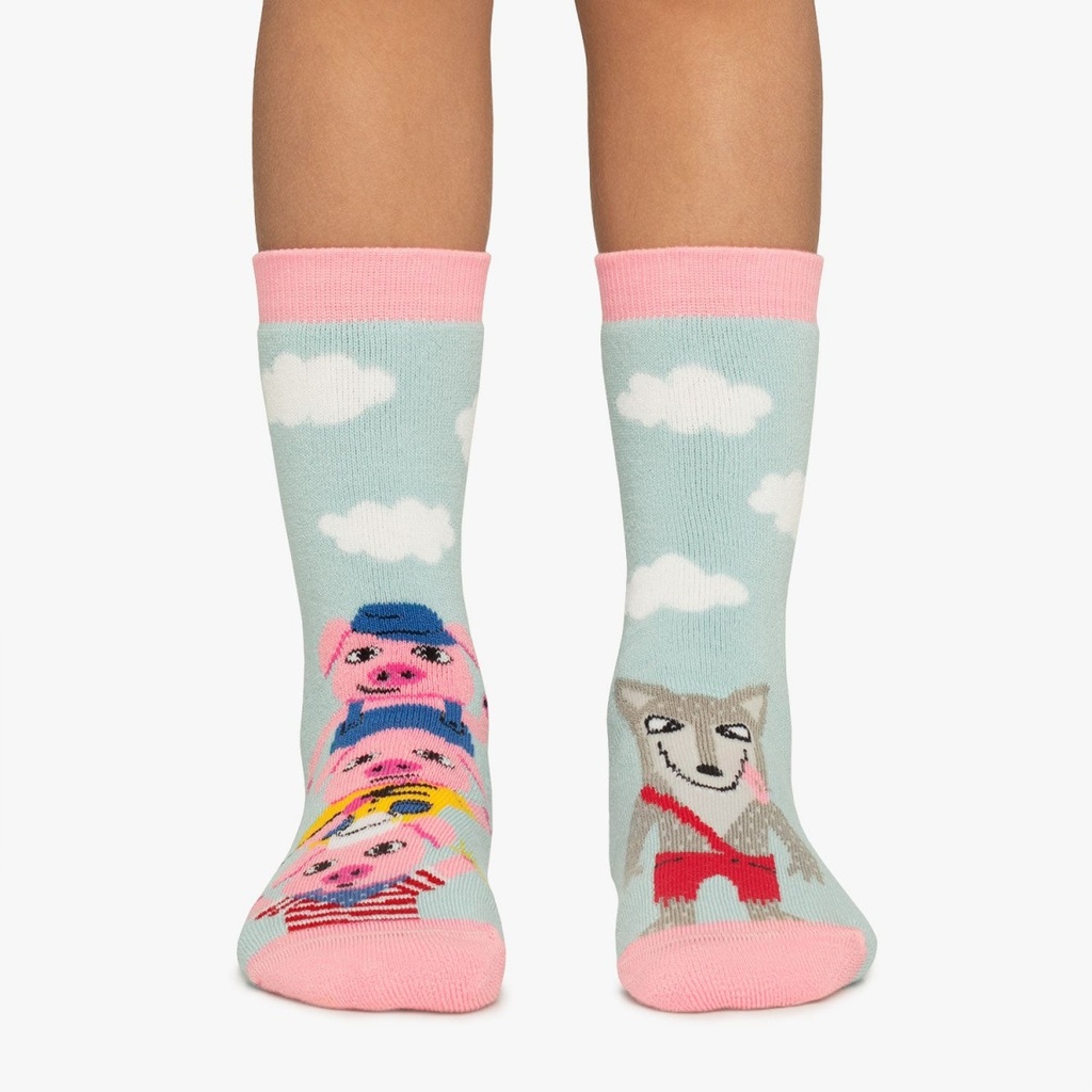 Calcetines antideslizantes KIDS PIGGIES  Azul claro JIMMY LION
