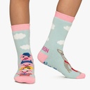 Calcetines antideslizantes KIDS PIGGIES  Azul claro JIMMY LION