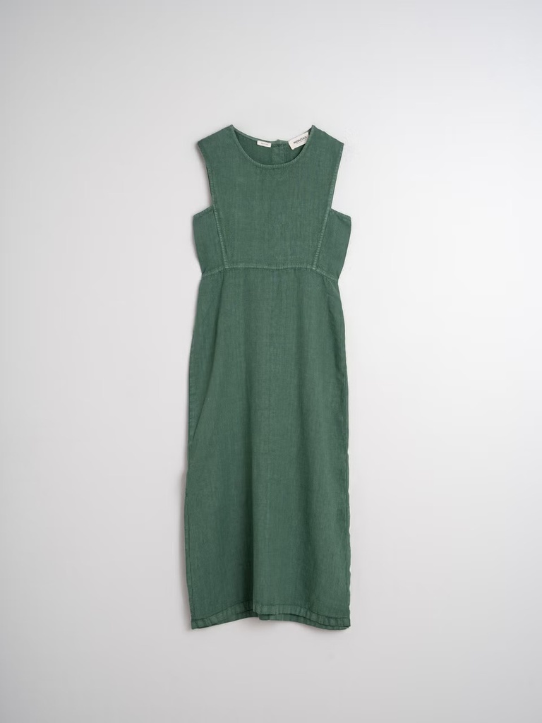 vestido color esmealda