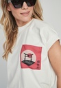 Camiseta motivo japonés 