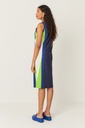 Vestido midi sin mangas