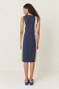 Vestido midi sin mangas