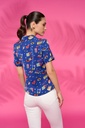 Camisa vintage azul 