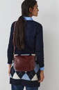 Bolso bandolera burgundy