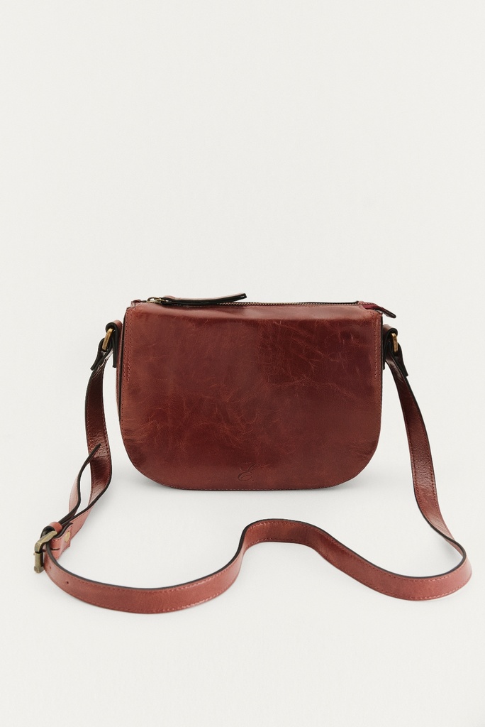 Bolso bandolera burgundy