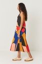 Vestido tirantes multicolor 