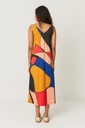 Vestido tirantes multicolor 