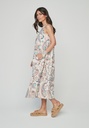 Vestido midi  multicolor 
