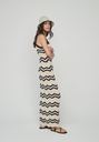 Vestido largo crochet