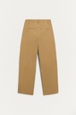 Pantalón tobillero color camel