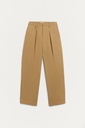 Pantalón tobillero color camel