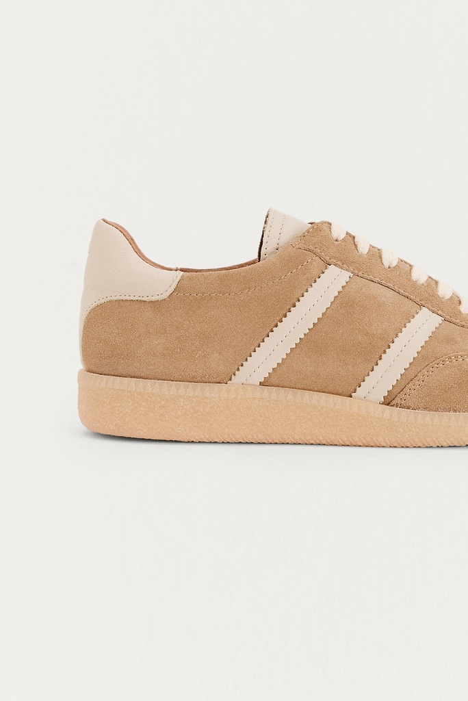 Sneakers serraje camel