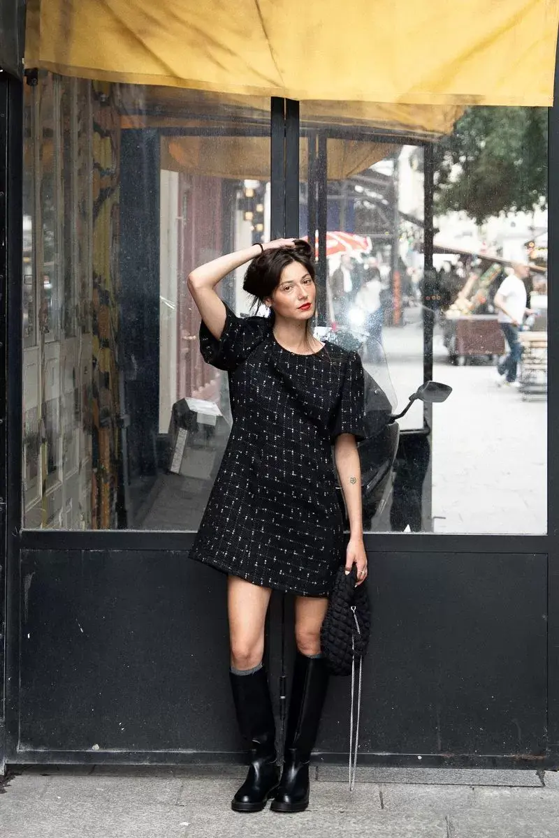 vestido-de-manga-corta-estampado-cuadros.webp