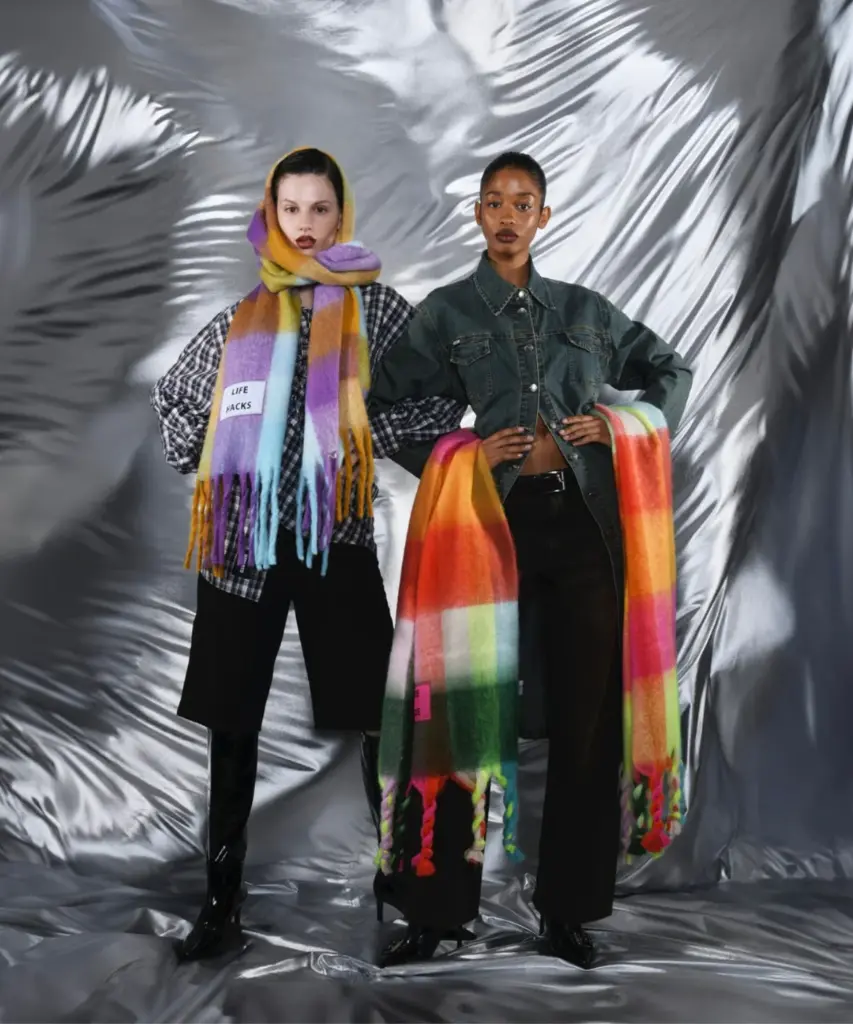 Maxi bufanda Unisex Life haks 