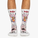 Calcetines BASQUIAT BATMAN  blanco  JIMMY LION