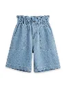 pantalón short denim con dobladillo blue denim 1.webp