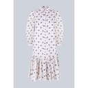 Vestido estampado zapatillas converse