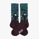 Calcetines HITCHCOCK CROWS  color rojo oscuro JIMMY LION