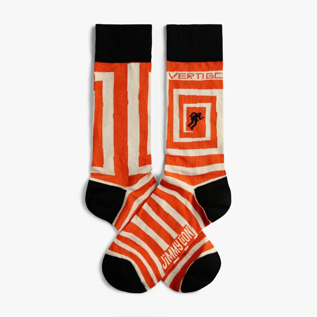 Calcetines VERTIGO color naranja  JIMMY LION