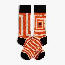 Calcetines VERTIGO color naranja  JIMMY LION