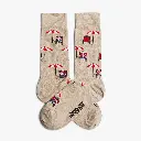 Calcetines DEATH BEACH  color beige  JIMMY LION