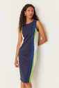 Vestido midi sin mangas