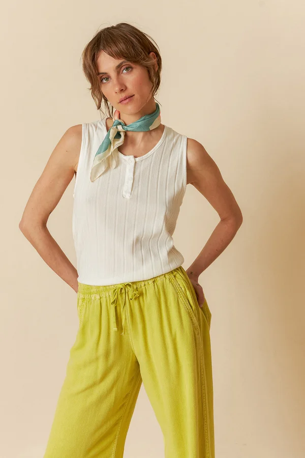 Camiseta tirantes punto canalé INDI & COLD (XS)