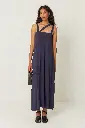 Vestido trapecio midi 
