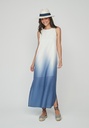 Vestido degradado azul