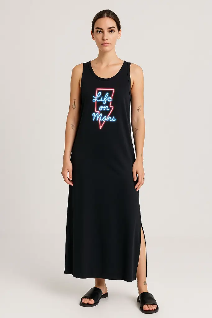 Vestido LIFE ON MARS  OFFSET COLLAGE