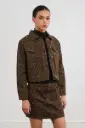 Chaqueta estampado animal print