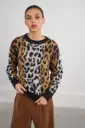 Jersey de estampado animal