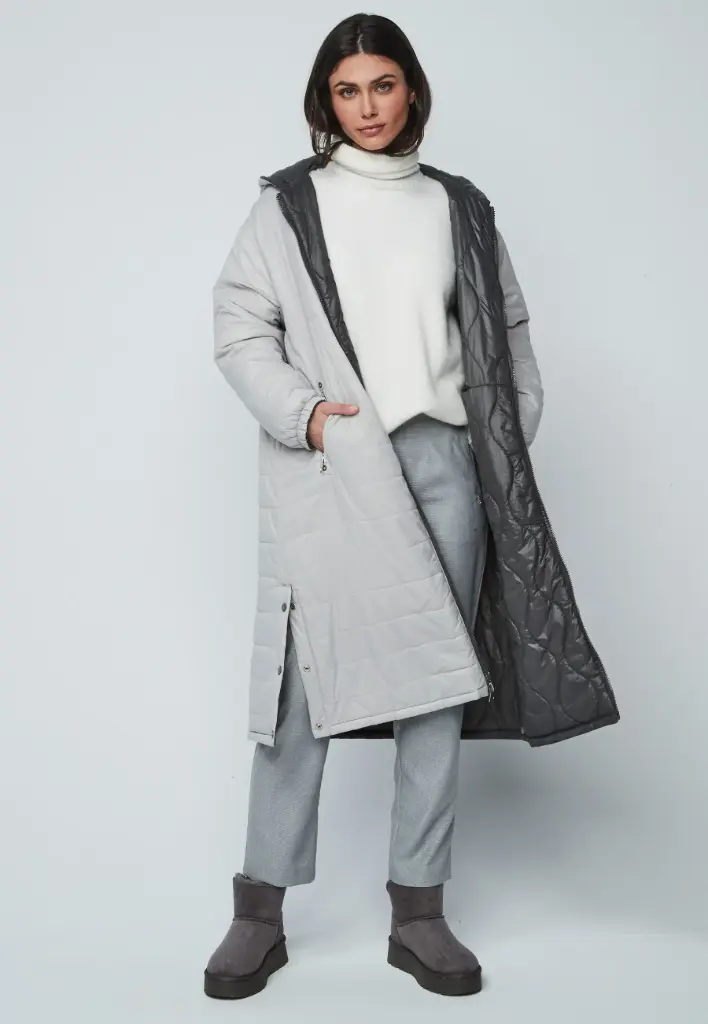 Parka acolchada reversible 