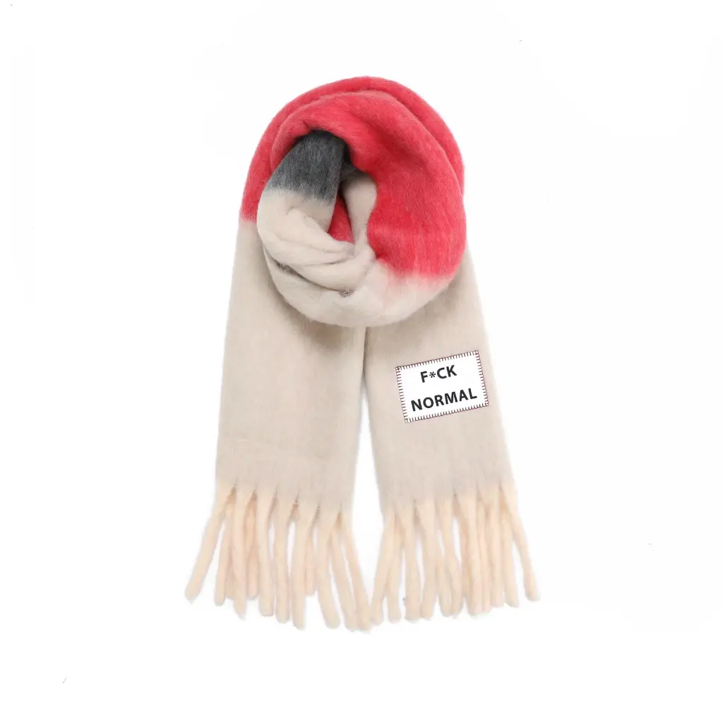 Maxi bufanda Unisex F*ck Normal