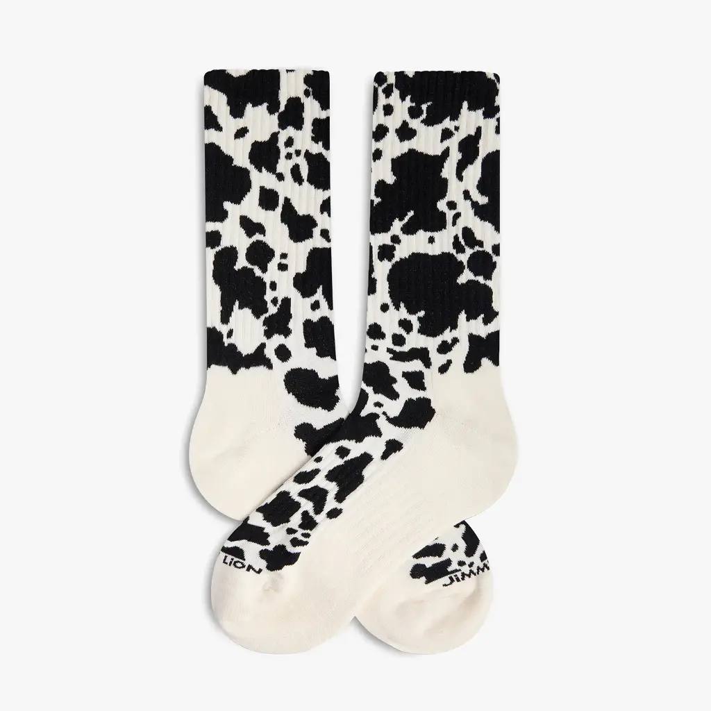 Calcetines  Athletic Cow Print JIMMY LION (36-40)