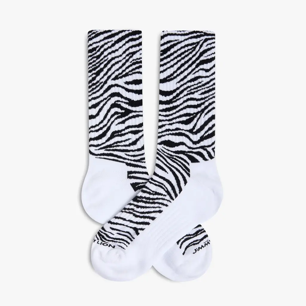Calcetines  Athletic Zebra Print JIMMY LION