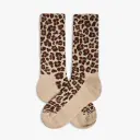 Calcetines  Athletic Leopard Print beige 