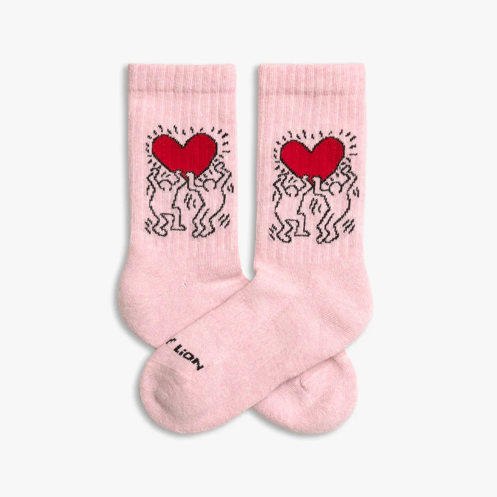 Calcetines Kids Athletic Keith Haring Heart JIMMY LION (21-25)