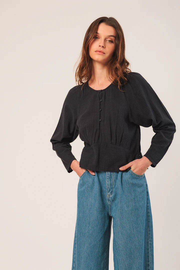 Blusa silueta navy INDI & COLD (S)