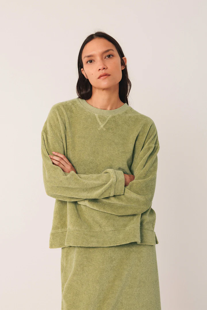 Sudadera rizo wasabi INDI & COLD