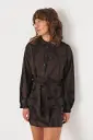 Vestido camisero con bolsillos SKFK