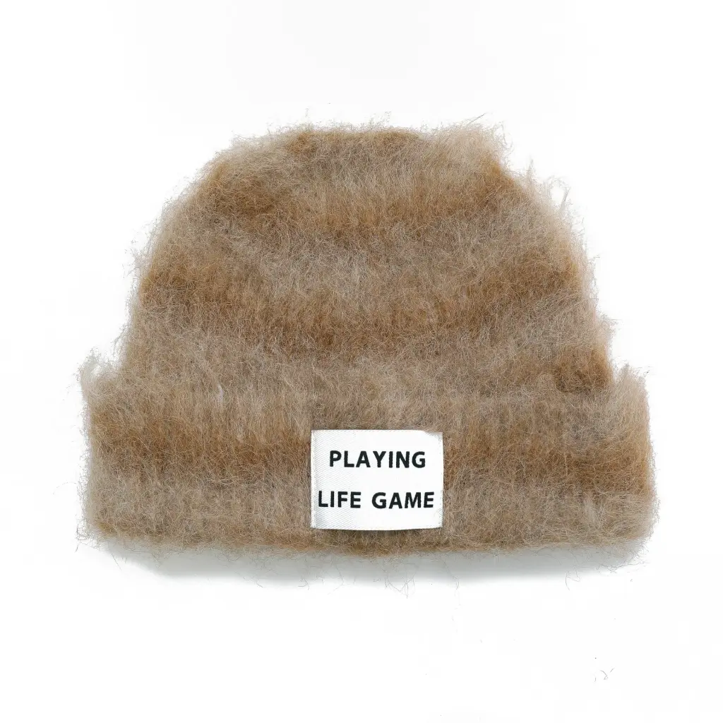 Gorro lana VTD brown stripes