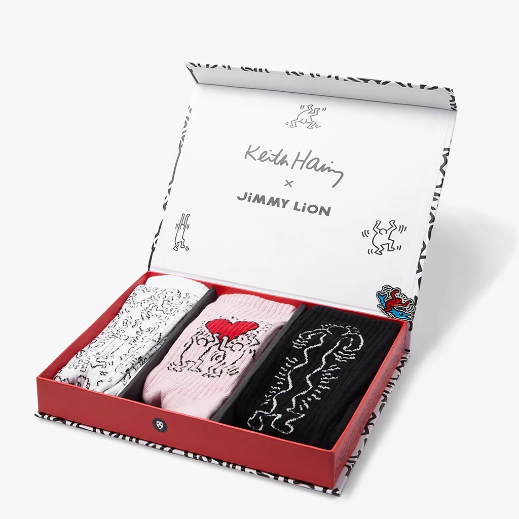Pack calcetines Athletic Keith Haring Pack JIMMY LION