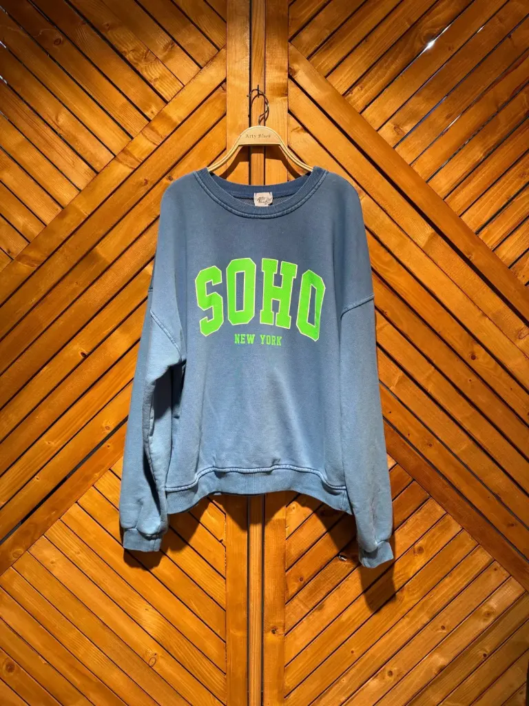 Sudadera SOHO denim blue 