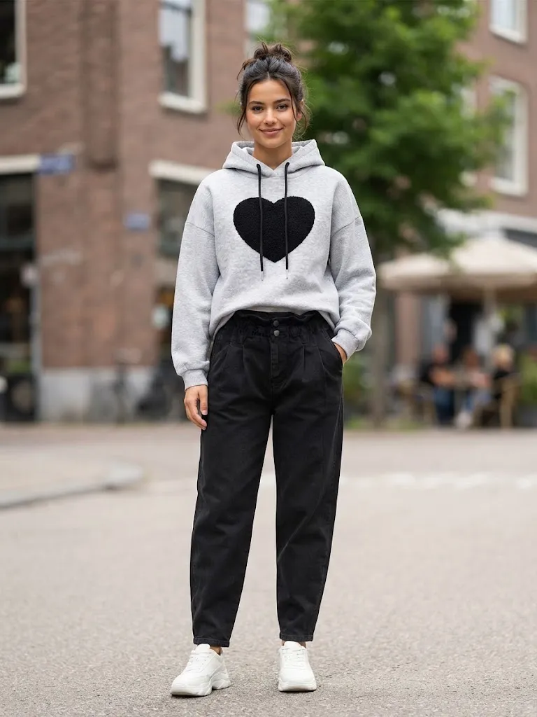 Sudadera COEUR color gris 