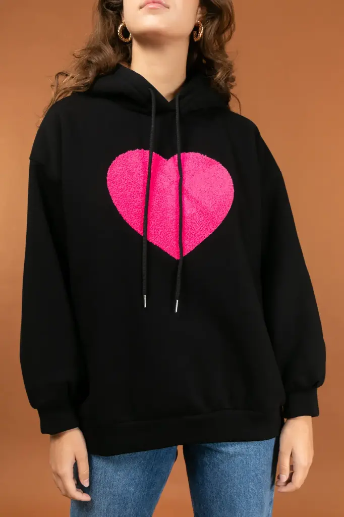 Sudadera COEUR color negro