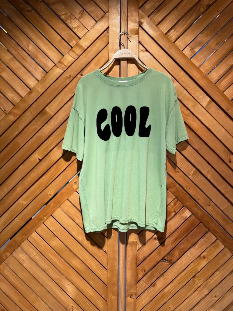 Camiseta COOL multicolor color verde