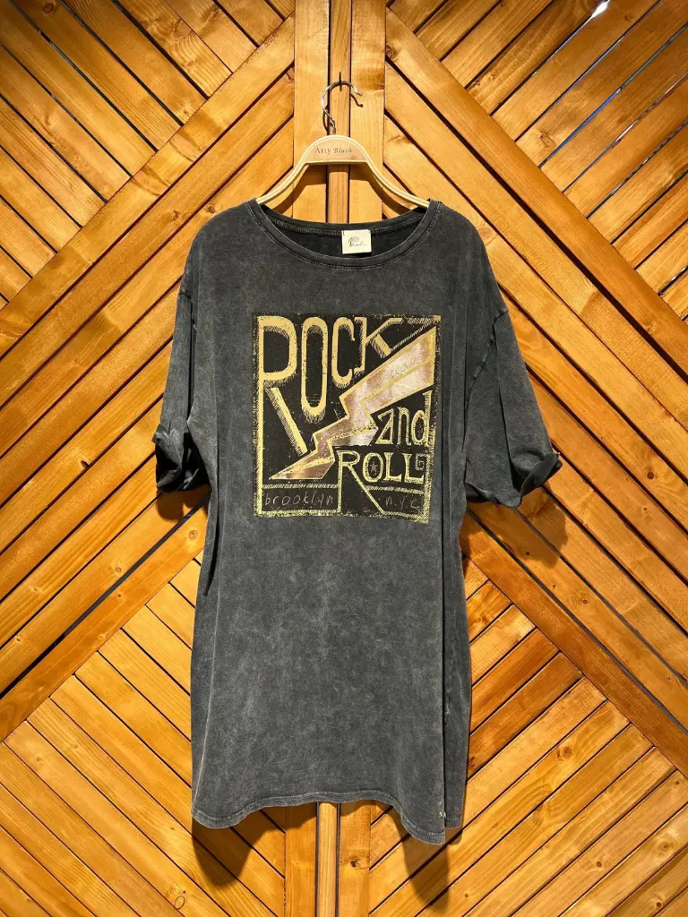 Vestido ROCK color negro