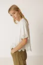 Camiseta boxy bordada  INDI & COLD